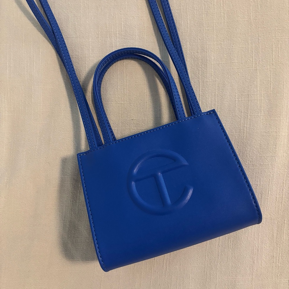 Small Telfar - Painter’s Tape Blue